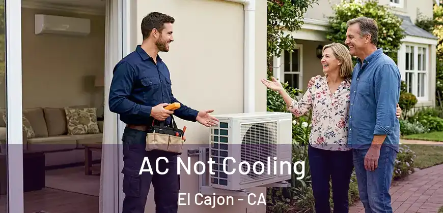 AC Not Cooling El Cajon - CA