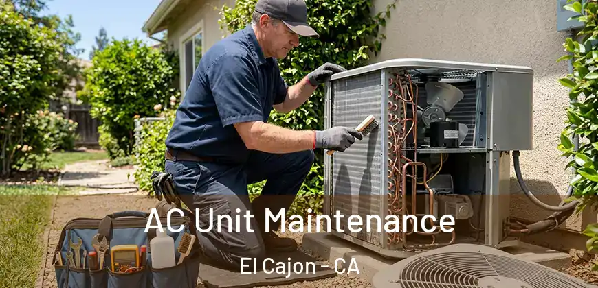 AC Unit Maintenance El Cajon - CA