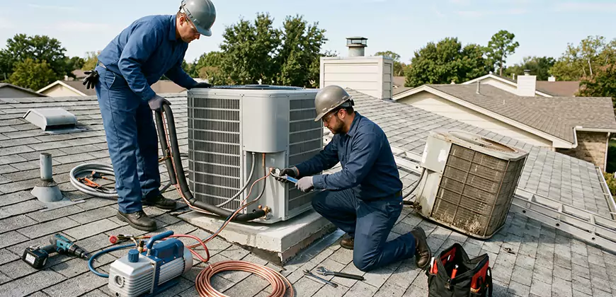 Condensing Unit Installation in El Cajon