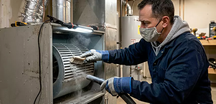 HVAC Blower Compartment Cleaning in El Cajon