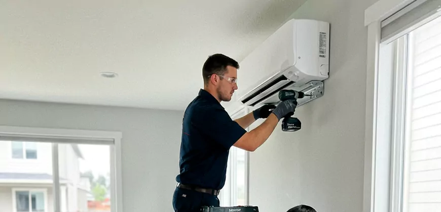 Split System Heating and Cooling Installation in El Cajon