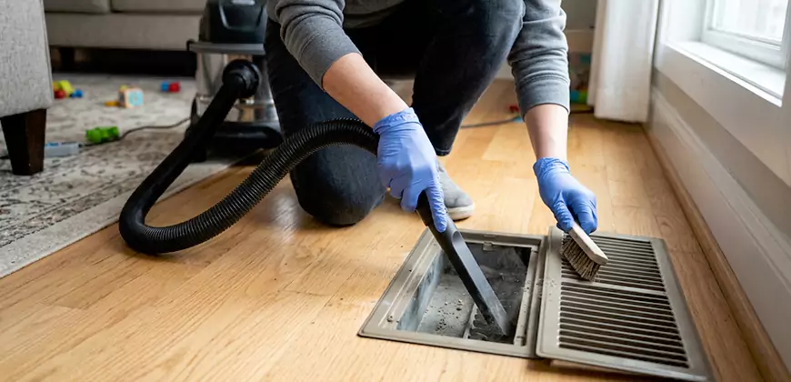 Heating Floor Vent Cleaning in El Cajon